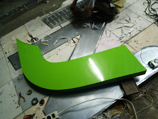 Huruf Timbul Acrylic Kantor Pajak DJKN Serang Banten