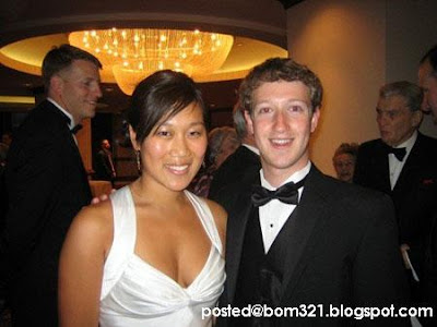 Gambar Mark Zuckerberg (Facebook) Dengan Teman Wanitanya Priscilla Chan !