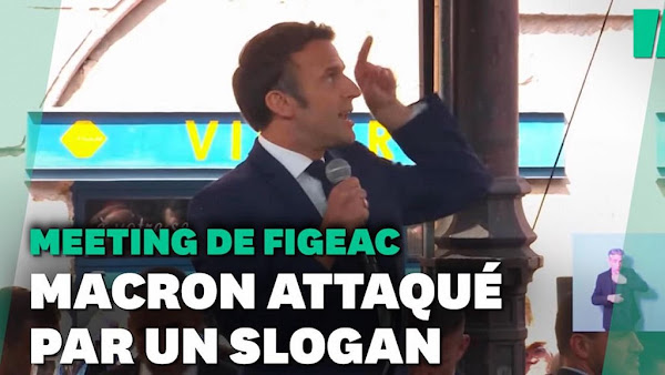 Macron pousse un coup de gueule lors de son dernier meeting : « Soyez respectueux ! » 