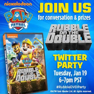 Twitter Party Paw Patrol Rubble on the Double