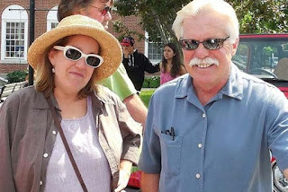 Laurie Carini with her husband Wayne Carini