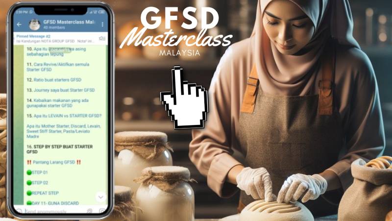 GFSD Masterclass Malaysia Gluten Free Sourdough