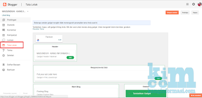 Cara Mudah Untuk Mengganti Template Blogger - Kanginformasi.com