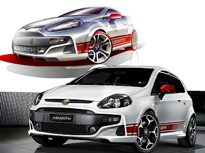 The new 2011 Fiat Punto Abarth Evo offer a choice of two different driving 