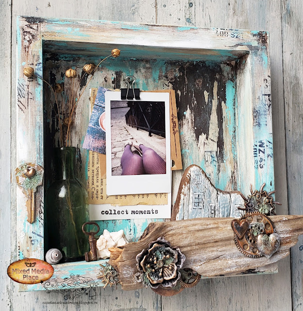 @nastyalena #mixedmedia #homedecor #finnabairproducts