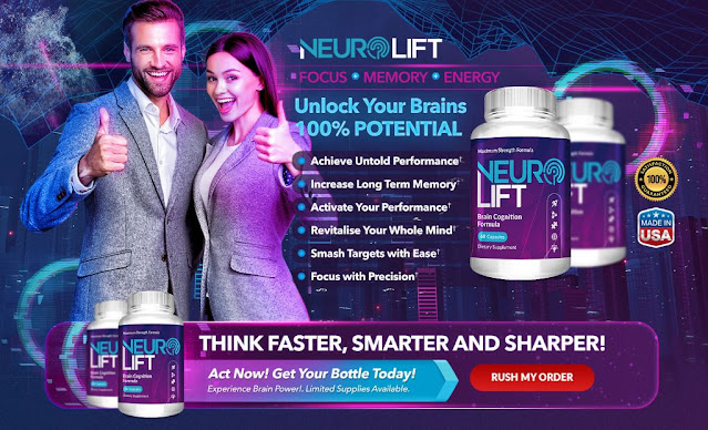 Neuro Lift Brain Cognition Formula - Reported Improvements in Their Overall Health and Wellness.!