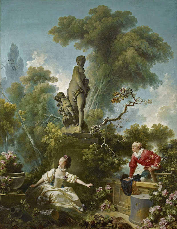 Jean-Honoré Fragonard - Les Progrès de l'amour - Le rendez-vous