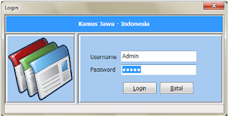 Download Aplikasi Kamus Bahasa Jawa - Delphi 2010