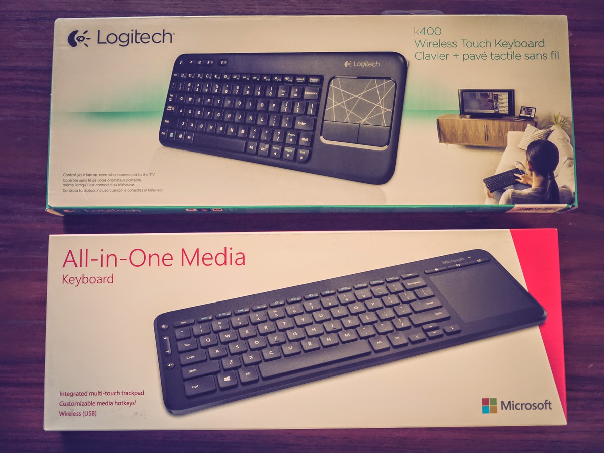 Fortysomething Geek Microsoft All In One Media Keyboard Vs Logitech K400