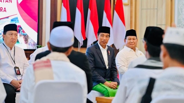 Presiden Jokowi Bertemu Tokoh Agama dan Tokoh Adat Kalimantan Selatan 