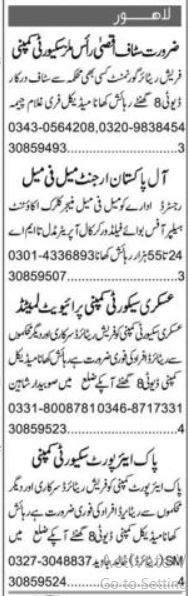 Female Manager & Clerk Jobs In Lahore