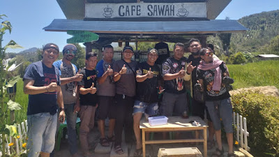 Camat Ujung Bulu Mengambil kesempatan Berwisata di Kampoeng Baturapa Bersama Rombongan  Tiger Owners Club Bulukumba