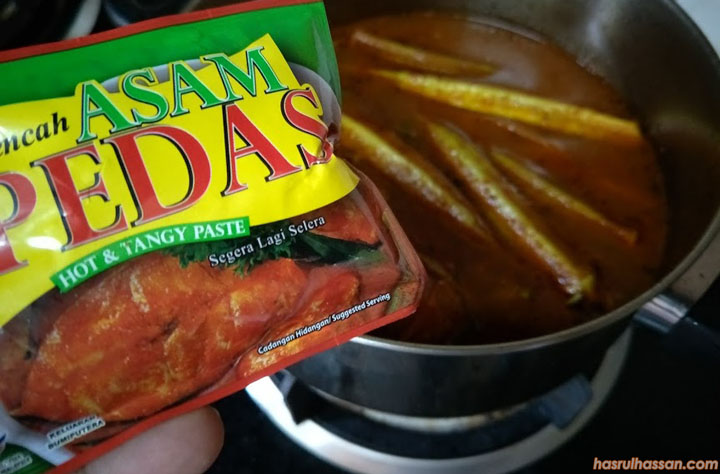 Resepi Mudah Asam Pedas Ikan Kerisi