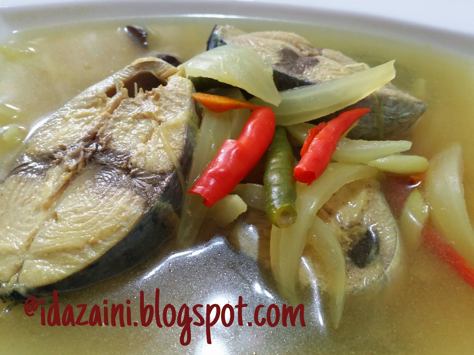 Things I Want To Share: Resepi~ Masak Singgang Ikan Tongkol