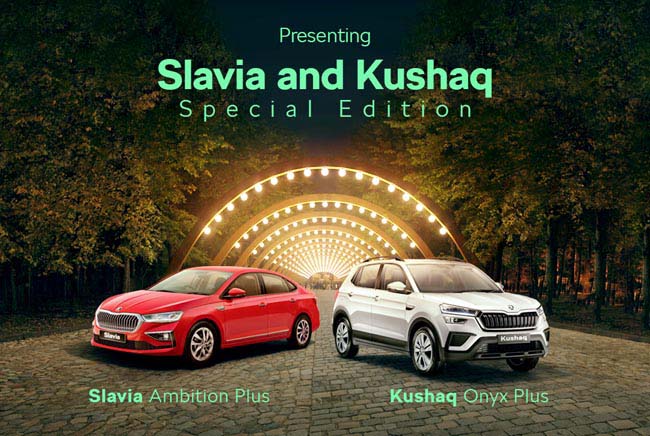 Škoda Auto Indiarings in the festivities with new variants of the Kushaq and Slavia