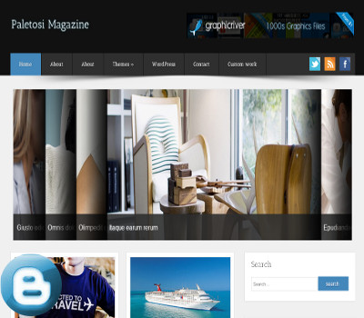 Poletosi Magazine Blogger Template