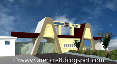 Unijos Permanent Site Gate 3D render by @pitagenious