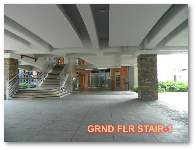 LPU Phase 2 Library ground floor stair 1