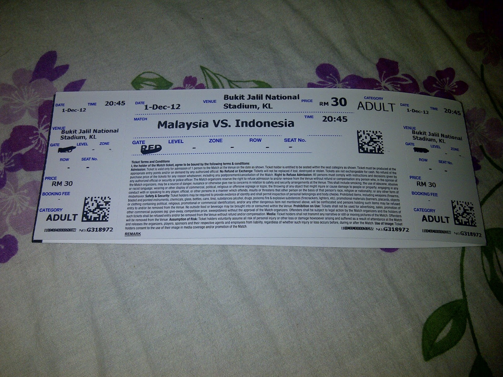My Life & My Loves ::.: Malaysia vs Indonesia AFF Suzuki 2012