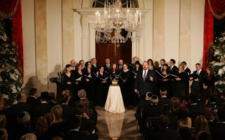 President Bush Hosts Hanukkah Reception