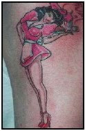 pinup tattoos design