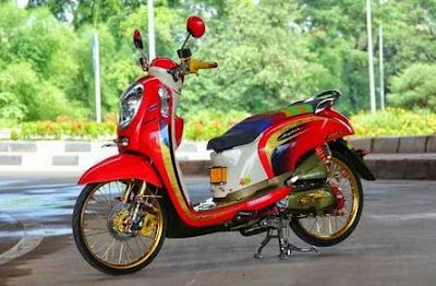 Modifikasi Honda Scoopy Terbaru