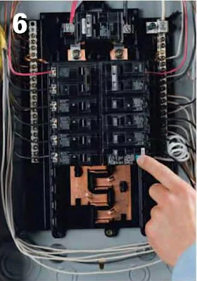 Instalaciones eléctricas residenciales - Encendiendo el interruptor del circuito