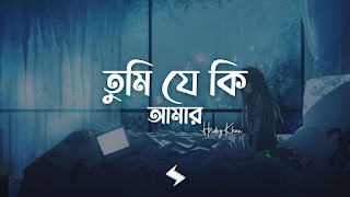 তুমি যে কি আমার | TUMI JE KI AMAR Lyrics By Hridoy Khan | Bangla Lyrics Dairy