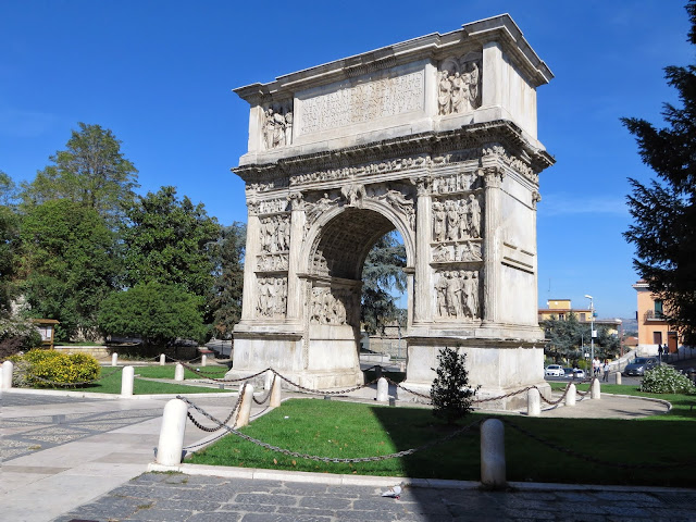 Trajan's Arch Benevento - Going for a Walk