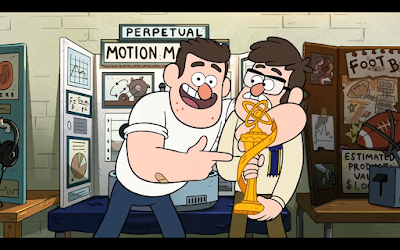 Ford and Stan at the Science Fair