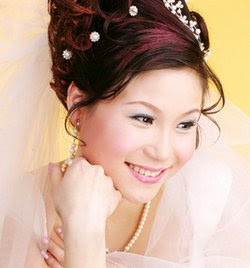 Bridal And Wedding Hairstyles With Asian Models