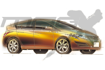 is the Honda Insight.