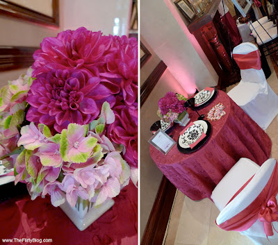 Beautiful flowers from HUNT littlefield and Table Top Design by MB Wedding