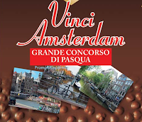 Logo Vinci Amsterdam con le uova di Pasqua Novi