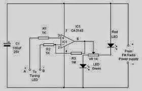 Simple Over-Current Indicator Circuit Diagram