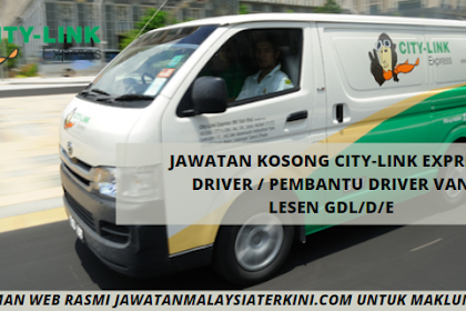 jawatan kosong pemandu van johor