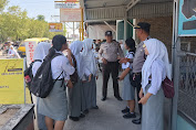 Sat Binmas Polres Tebing Tinggi Laksanakan Patroli dan Imbau Pelajar di SMA N 1 