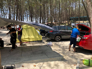 Bercamping di Tiger Base Camp Sedili, Kota Tinggi