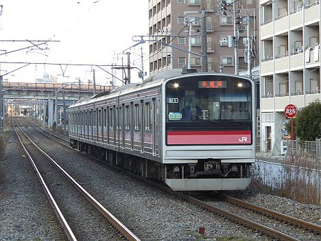 仙石線　普通　多賀城行き　205系3100番台(10本/日運行)