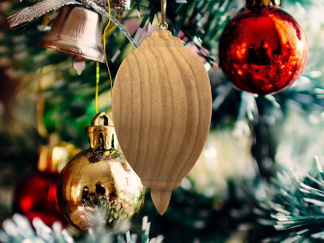 Miniature Birdhouse Ornament, Handmade from Select Grade Hardwoods and Finished with Blend Of Beeswax and Mineral Oil, Collectable