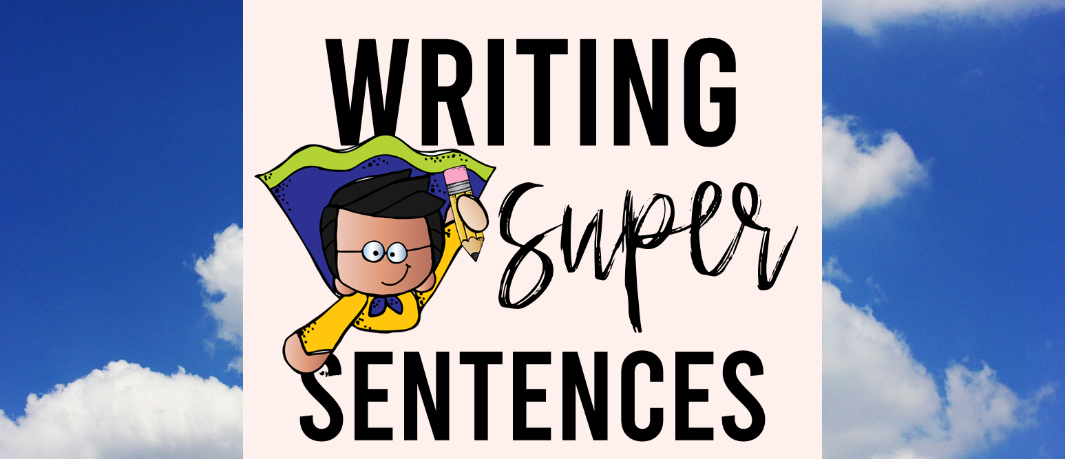 Sentence writing activity pack for practice with capital letters, punctuation & writing complete sentences for First Grade & Second Grade