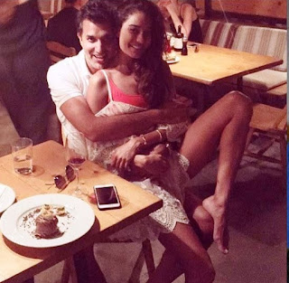 Lisa Haydon dengan Dino Lalvani