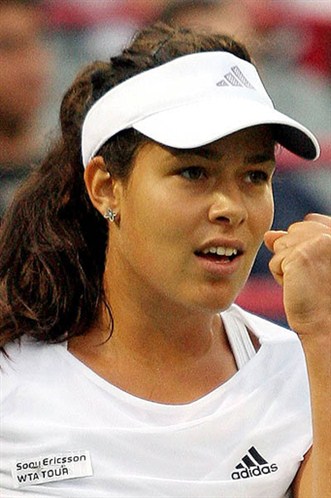 they can kick your ass in sports if they need to ANA IVANOVIC TENNIS