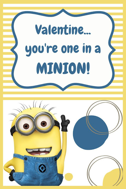 Free Printable Minion Valentine