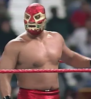 WWF / WWE Royal Rumble 1997 - AAA's luchadores competed in a 3 vs. 3 match