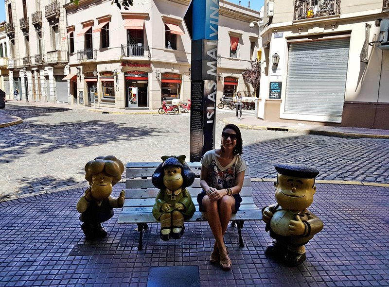 Estátua da Mafalda Buenos Aires