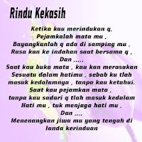 Kata Kata Rindu Untuk Kekasih