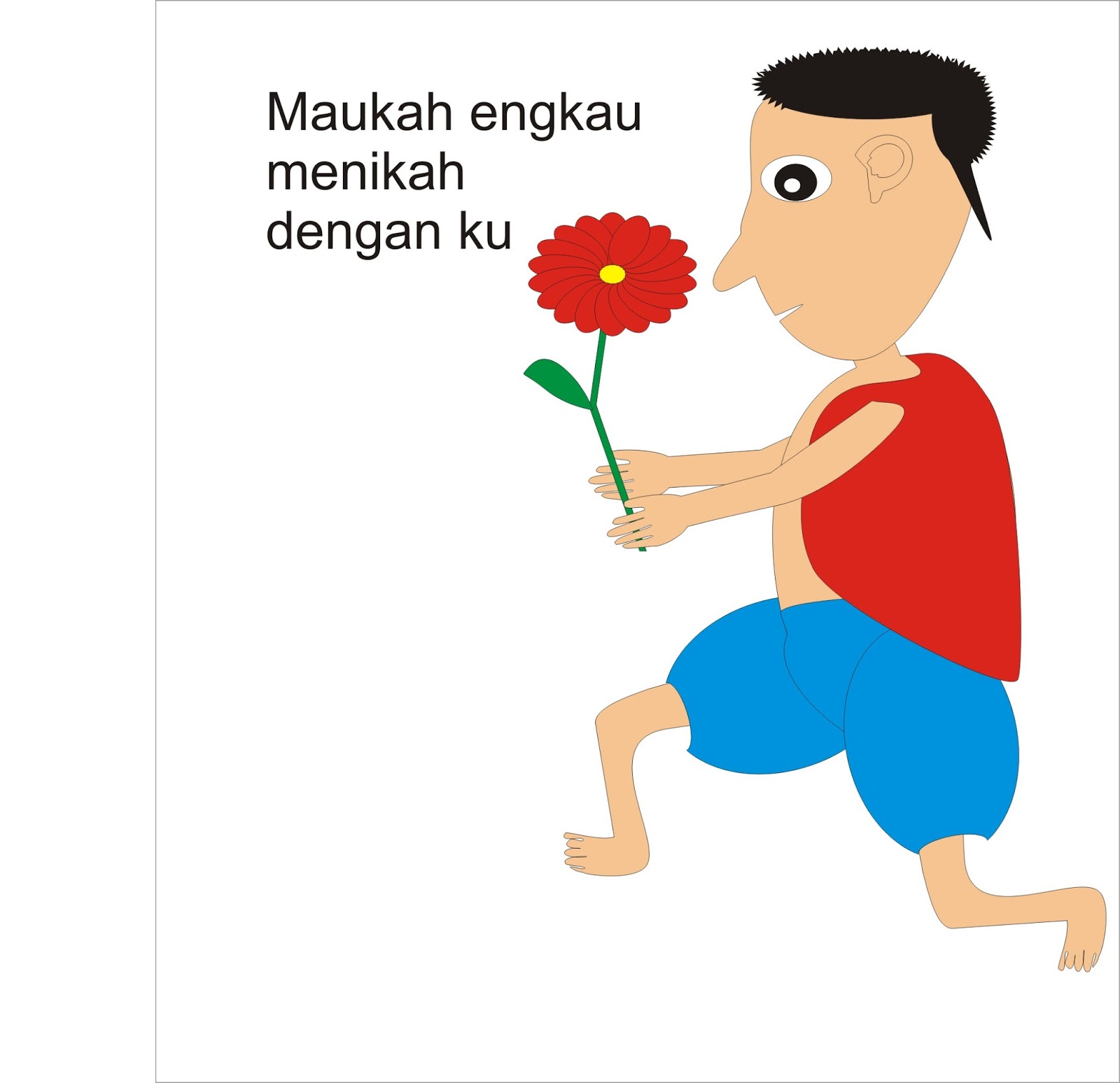 Kartun Katakan Cinta Animasi Cinta