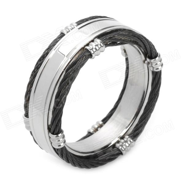 one of our classy stainless steel rings.