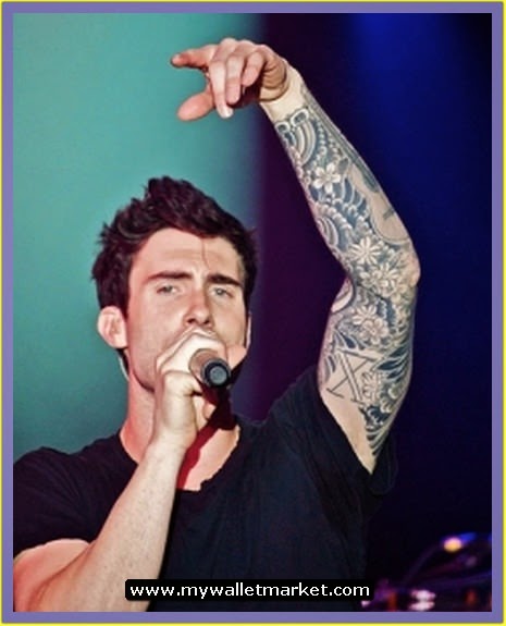 Adam Levine Hindi Tattoo Shefalitayal